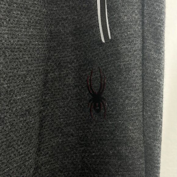 Spyder Active Joggers Men’s Size XL Sweatpants Drawstring Black ProW Cuffed - Picture 5 of 6